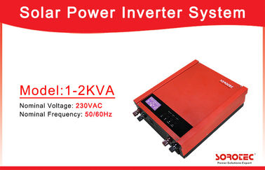 230VAC Solar Power Inverters , DC / AC sine wave power inverter with 40A PWM Charger