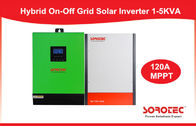 On/Off Hybrid Solar Inverter 3000W 60V Single Phase Inverter Built-in MPPT 120A