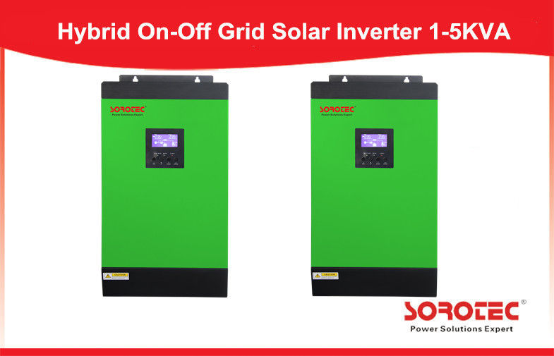1000 - 5000va Grid Tie Power Inverter , Off Grid Solar Power System with PWM Solar Charge Controller