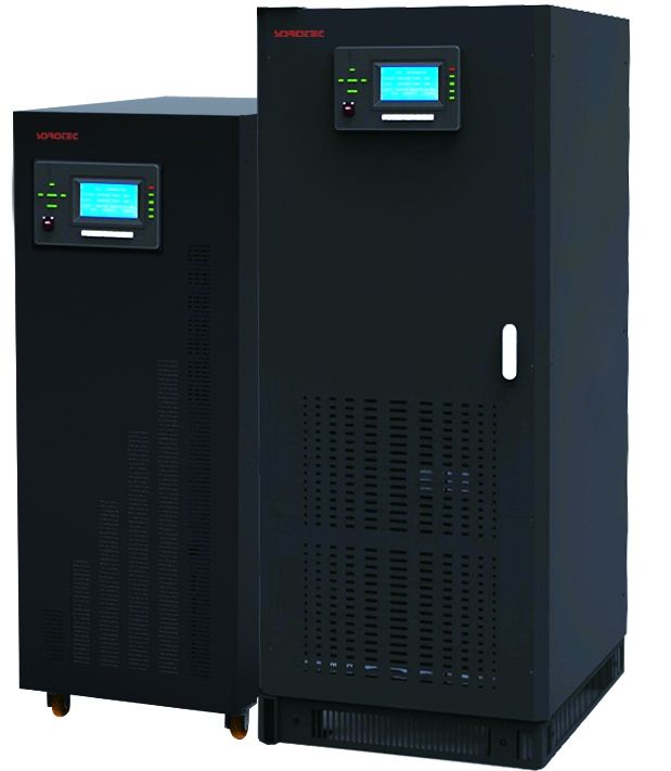 10 - 120 KVA 3 - phase Low Frequency DSP and Double CPU Uninterrupted Power Supply, UPS