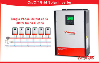 2kW Solar Hybrid Solar Inverter 50/60Hz Pure Sine Wave Inverters Used for Office Appliances