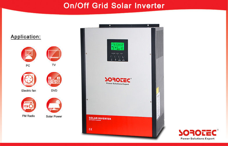 1kW On/Off Grid Pure Sine Wave Solar Inverters with 80A MPPT Solar Charge Controller